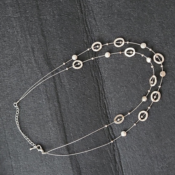 Silver Plated Necklace - Picture 3 of 10